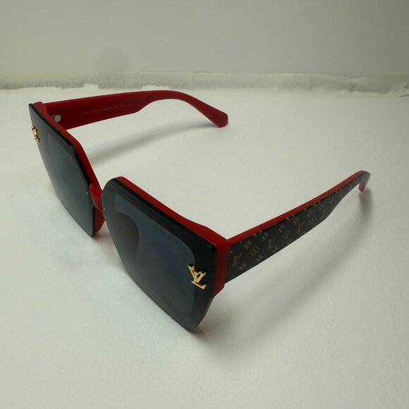 Red Louis Vuitton Sunglasses One Size - Picture 3 of 9